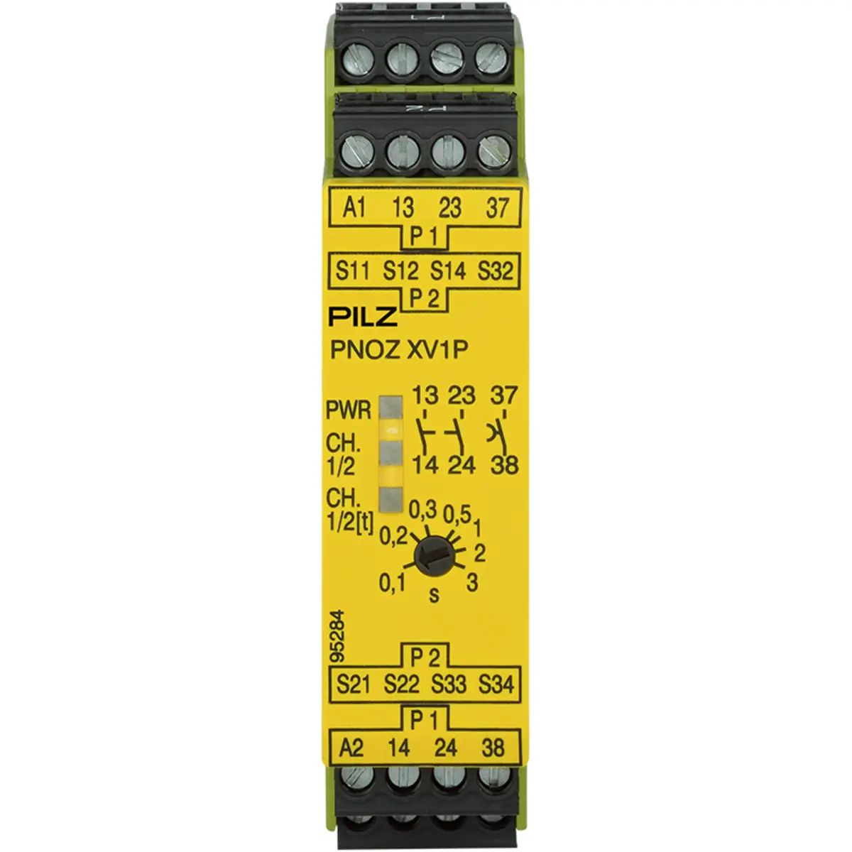 Produktfoto 1 von PILZ PNOZ XV1P 3/24VDC 2n/o 1n/o t Schaltgeräte P/N: 777601