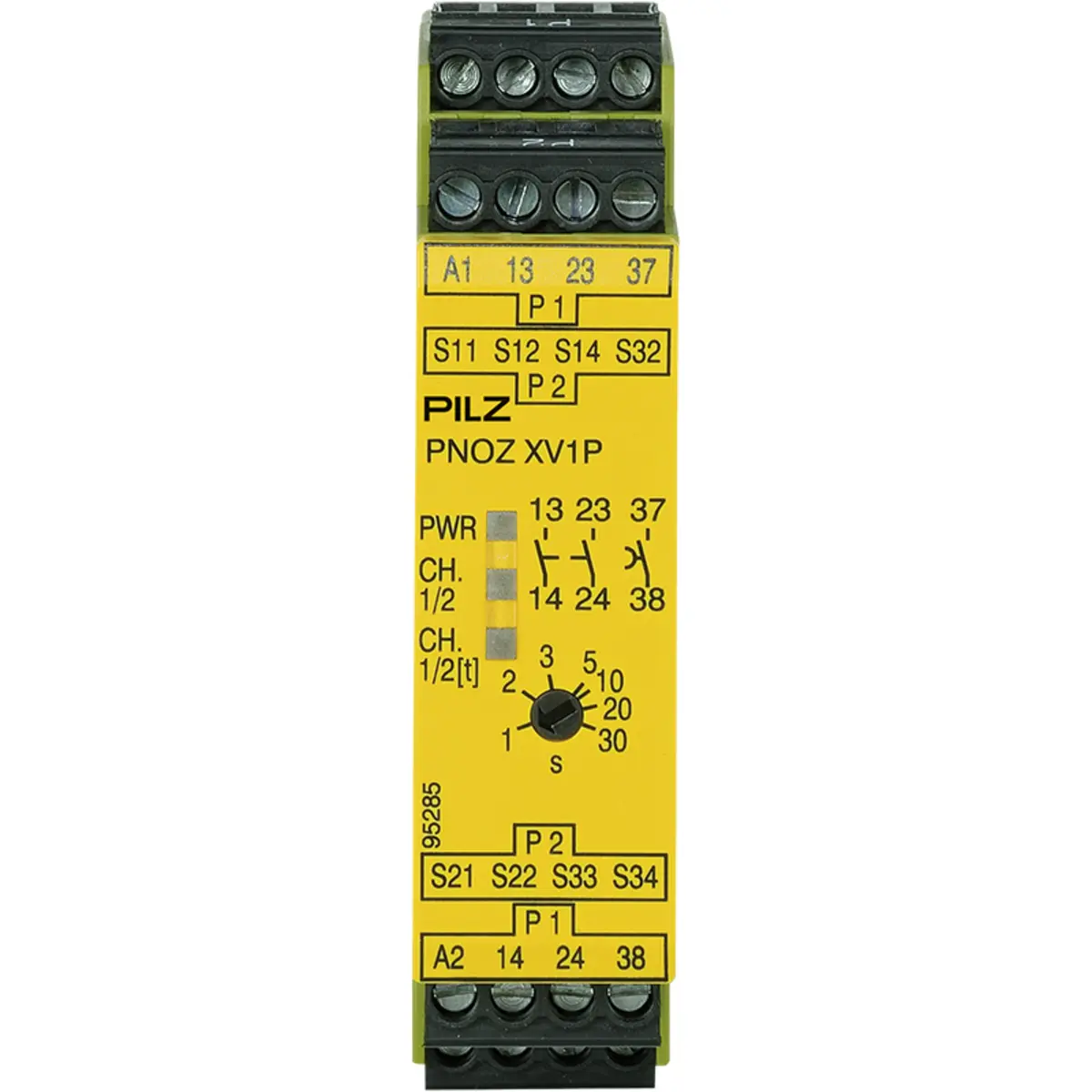 Produktfoto 1 von PILZ PNOZ XV1P 30/24VDC 2n/o 1n/o t Schaltgeräte P/N: 777602