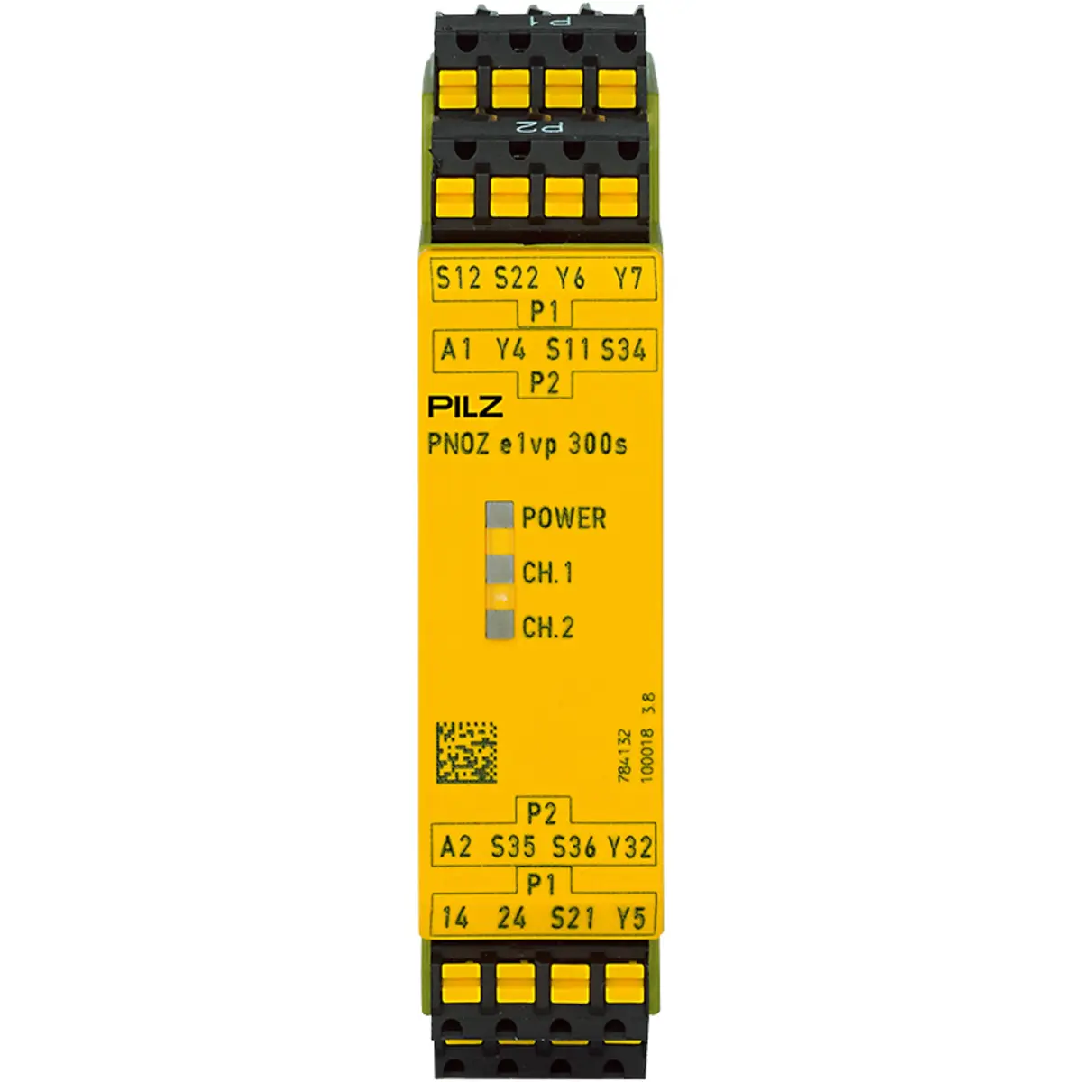 Produktfoto 1 von PILZ PNOZ e1vp C 300/24VDC 1so 1so t Schaltgeräte P/N: 784132