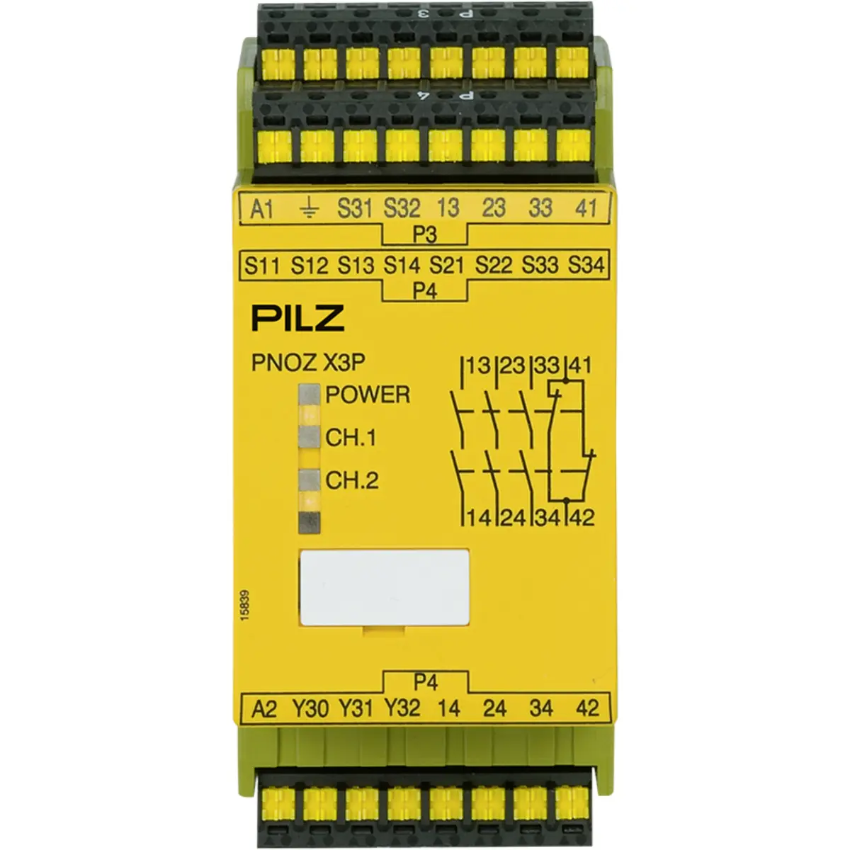Produktfoto 1 von PILZ PNOZ X3P C 24-240VACDC 3n/o 1n/c 1so Schaltgeräte P/N: 787313