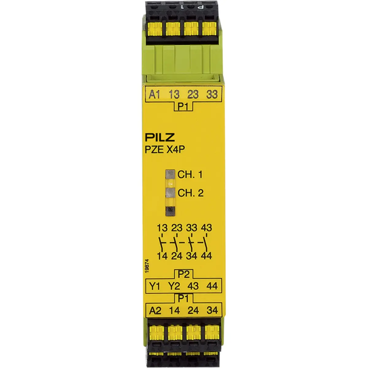 Produktfoto 1 von PILZ PZE X4P C 24VDC 4n/o Schaltgeräte P/N: 787585