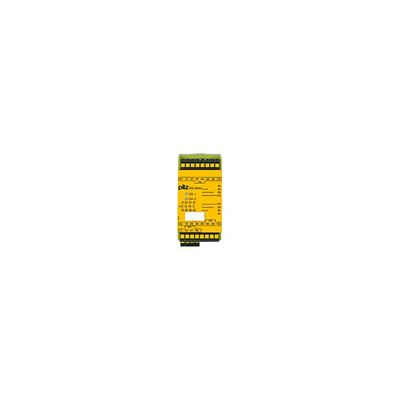 Produktfoto 1 von PILZ PZE X4VP4 C 24VDC 4n/o, Kontakterweiterungen, P/n: 787586