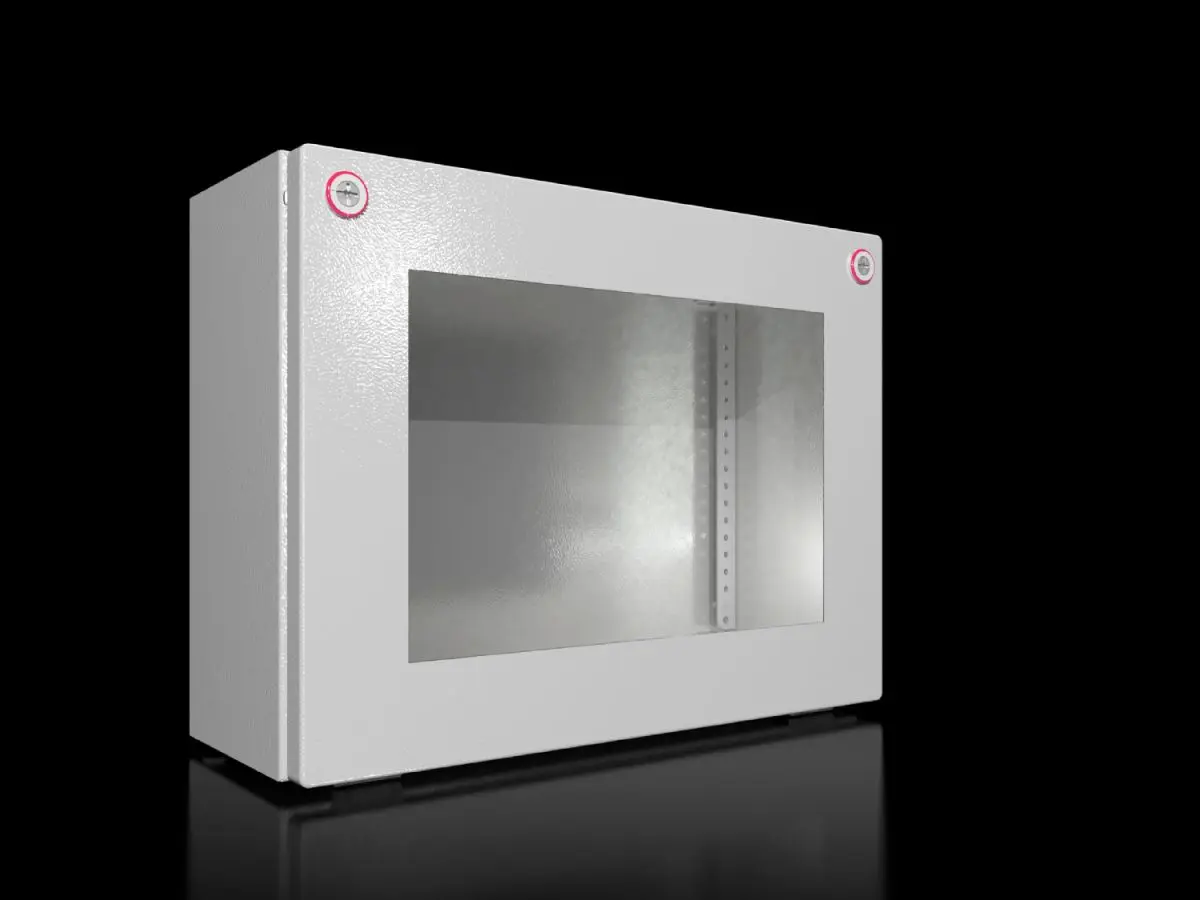 Produktfoto 1 von Rittal KX 1611.000, 1611000 Bus enclosures KX, sheet steel, with mini cam lock