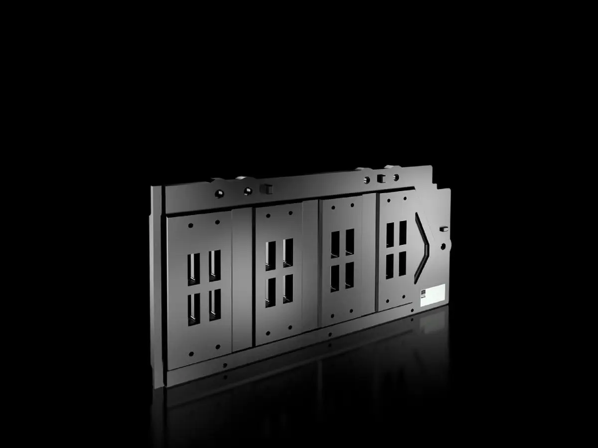 Produktfoto 1 von Rittal SV 9686.010, 9686010 Busbar support for busbar entry (roof section)