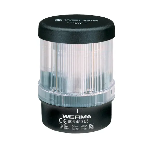 Produktfoto 1 von Werma 806.450.55, &Uuml;berwachungs-LED-Leuchte BWM 24VDC CL