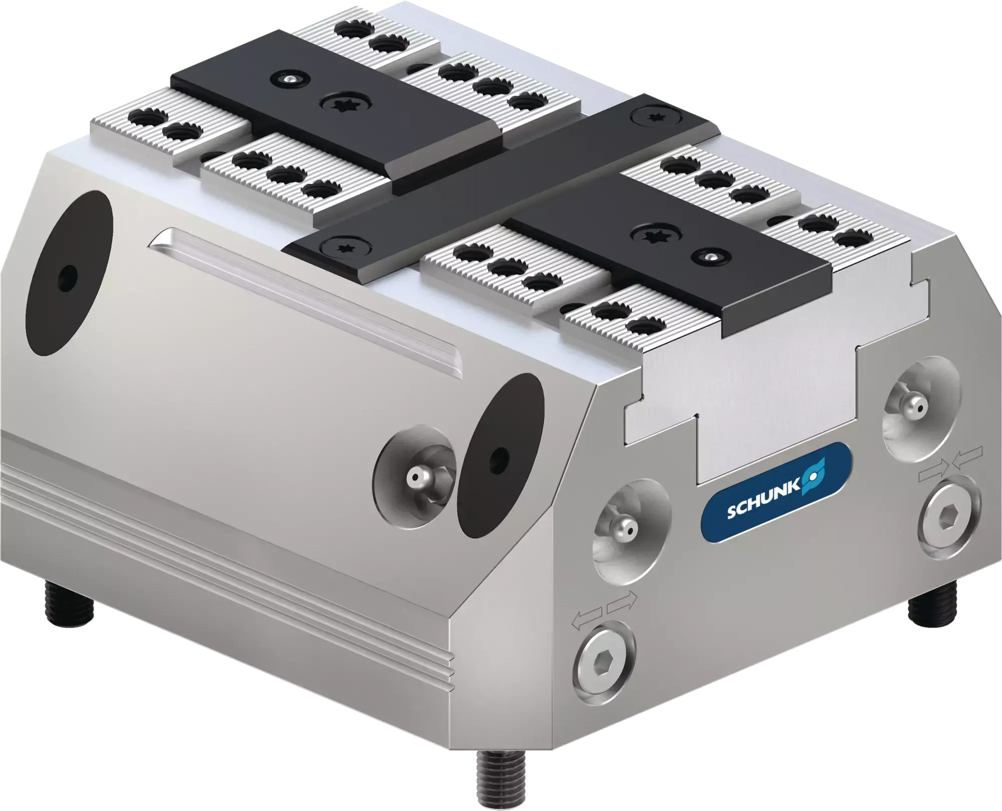Produktfoto 1 von SCHUNK KSP3 160-AS-PM, Pneumatische 2-Backen-Kraftspannblöcke