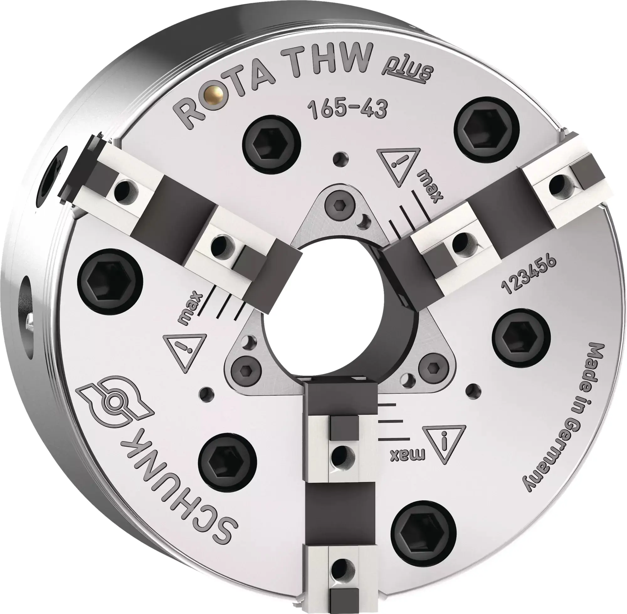 Produktfoto 1 von SCHUNK ROTA THW plus 165-43 Z140-GBK, Kraftspannfutter