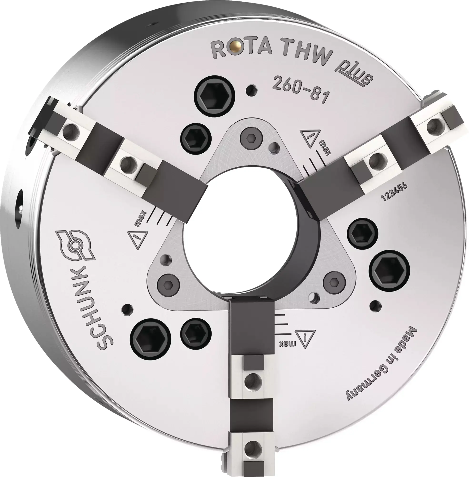 SCHUNK ROTA THW plus 260-81 Z170-GBK, Kraftspannfutter