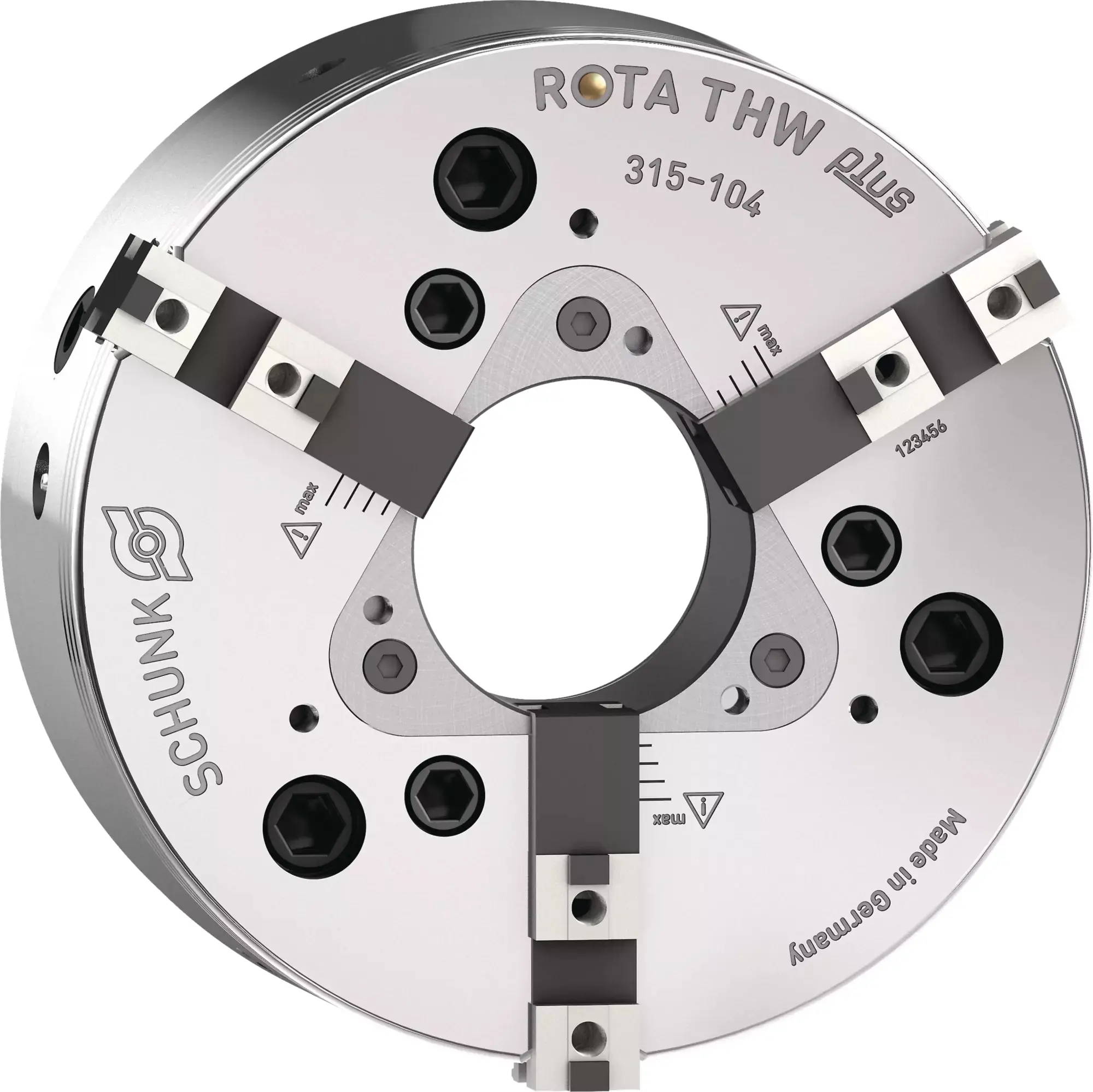 Produktfoto 1 von SCHUNK ROTA THW plus 315-104 Z220-GBK, Kraftspannfutter