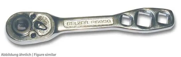 Refco 9881547, Kälte-Knarre R 6950 Vanadium Extra, hochglanzpoliert