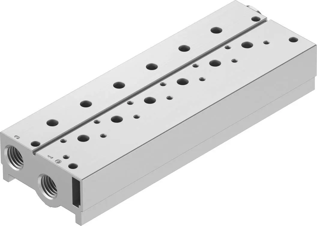Produktfoto 1 von FESTO VABM-B10-25S-G38-6-P3, Anschlussblock, P\n: 8026301