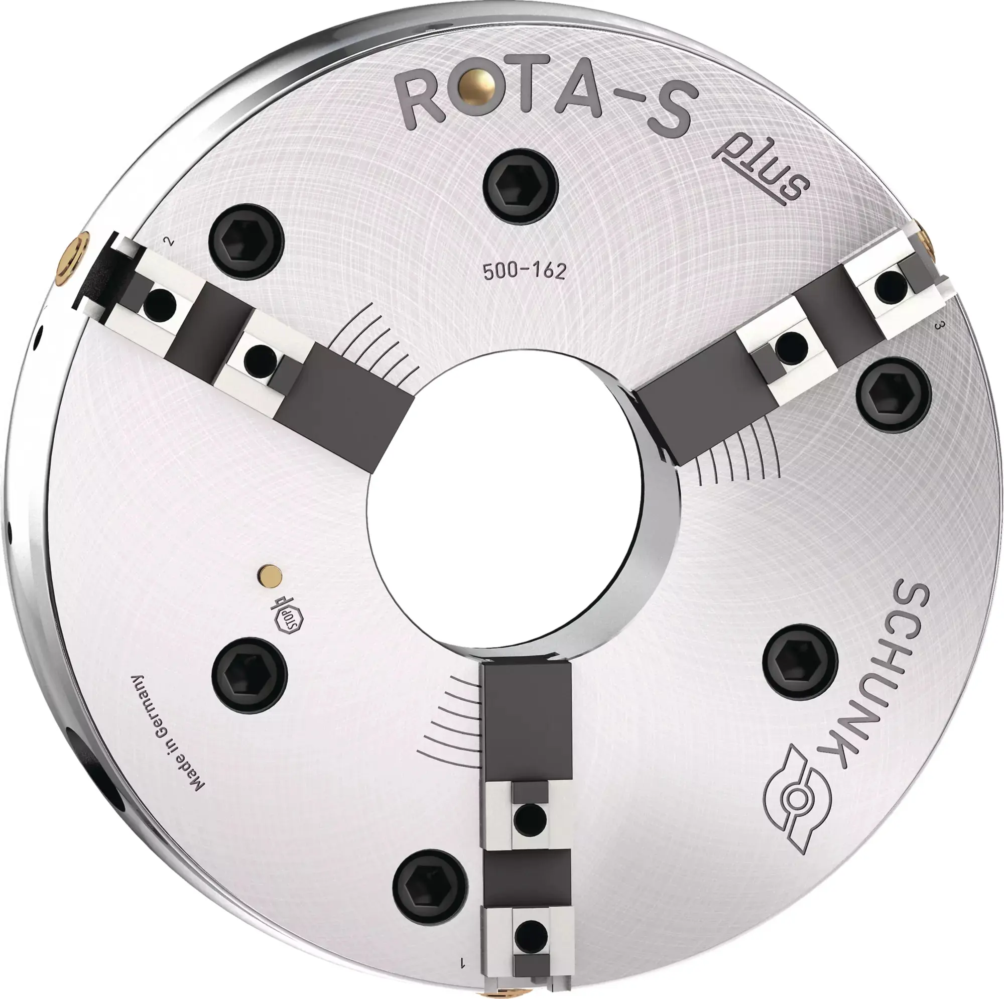 Produktfoto 1 von SCHUNK ROTA-S plus 500-162 Z460-SFG, Handspannfutter mit Backenschnellwechsel