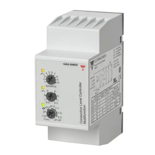 Produktfoto 1 von Carlo Gavazzi CLP4MA2AM24, COND.LEVEL 4+1 MULTIFUNC STECKER