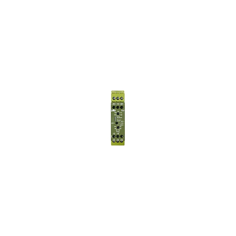 Produktfoto 1 von PILZ ZUZ 24VDC 24/110/230VAC 2c/o, PMDsrange, P/n: 827100
