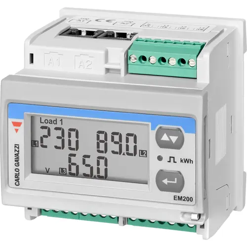 Carlo Gavazzi EM27172DMV53X2SX, KOMPAKTER, SCHNELLER ENERGIANALYSATOR REV.3