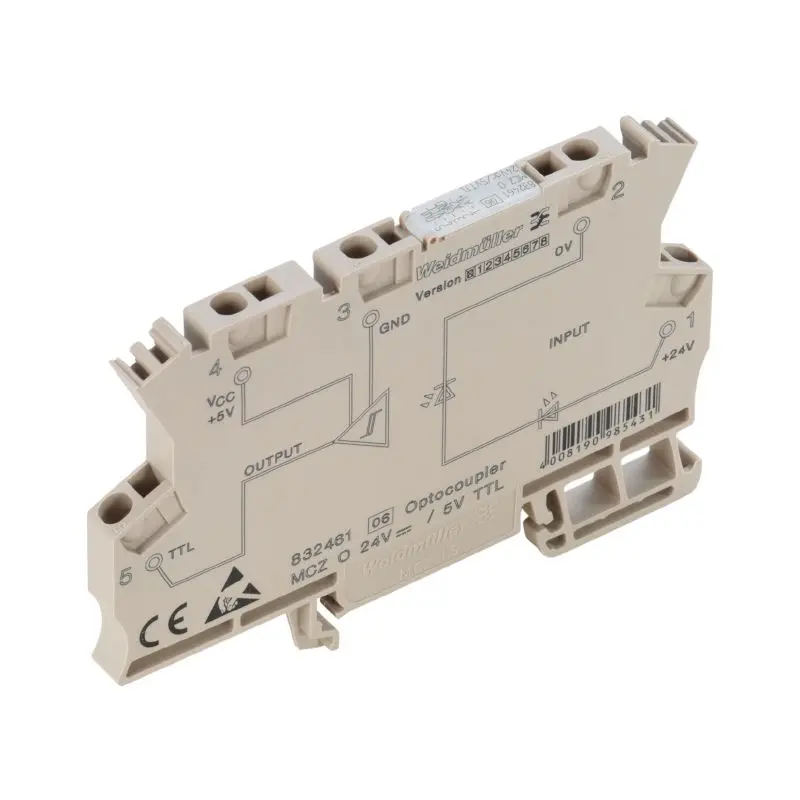 Produktfoto 1 von WEIDMÜLLER MCZ O TRAK 24.110VDC, MCZ-SERIES TRAK, Halbleiterrelais, 8820710000