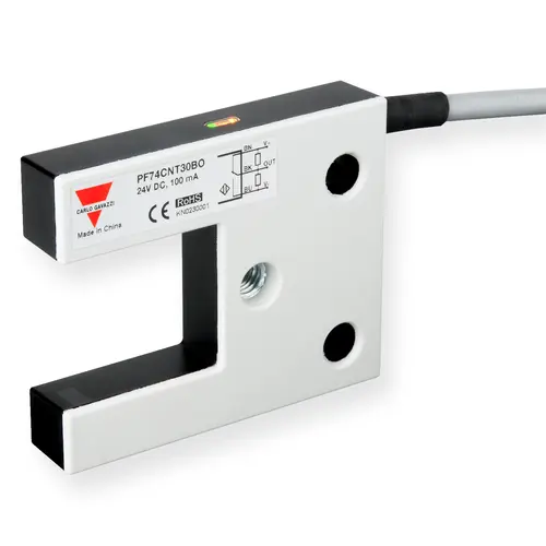 Produktfoto 1 von Carlo Gavazzi PF74CNT30BO, FOTOGABEL 30MM DC NO+NC, CAB