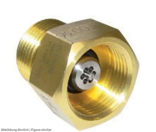 Produktfoto 1 von Fischer W139408, RPV-Fülladapter G3/4" für Sauerstoff für Restdruckventile