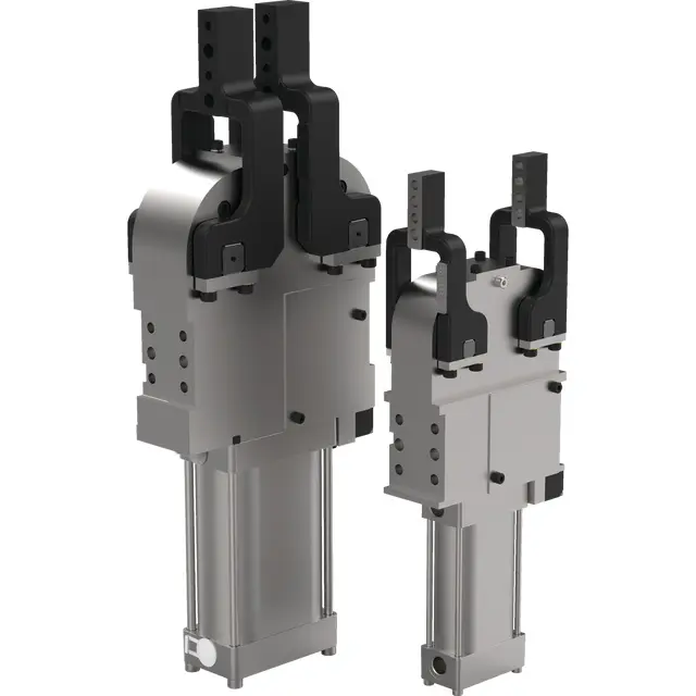 Produktfoto 1 von DESTACO 82D40-223C900B - Kraftspanner, pneumatisch, doppelte U-Spannarme, mittig