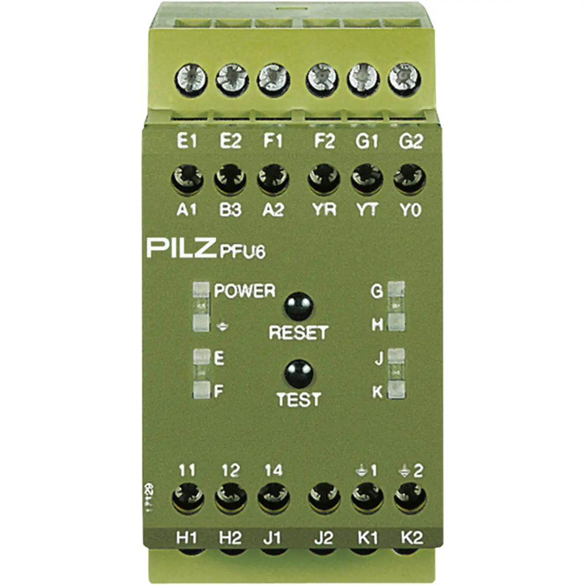 Produktfoto 1 von PILZ PFU6 24V-240VAC/DC UM 0-690VAC/DC Schaltgeräte P/N: 841000