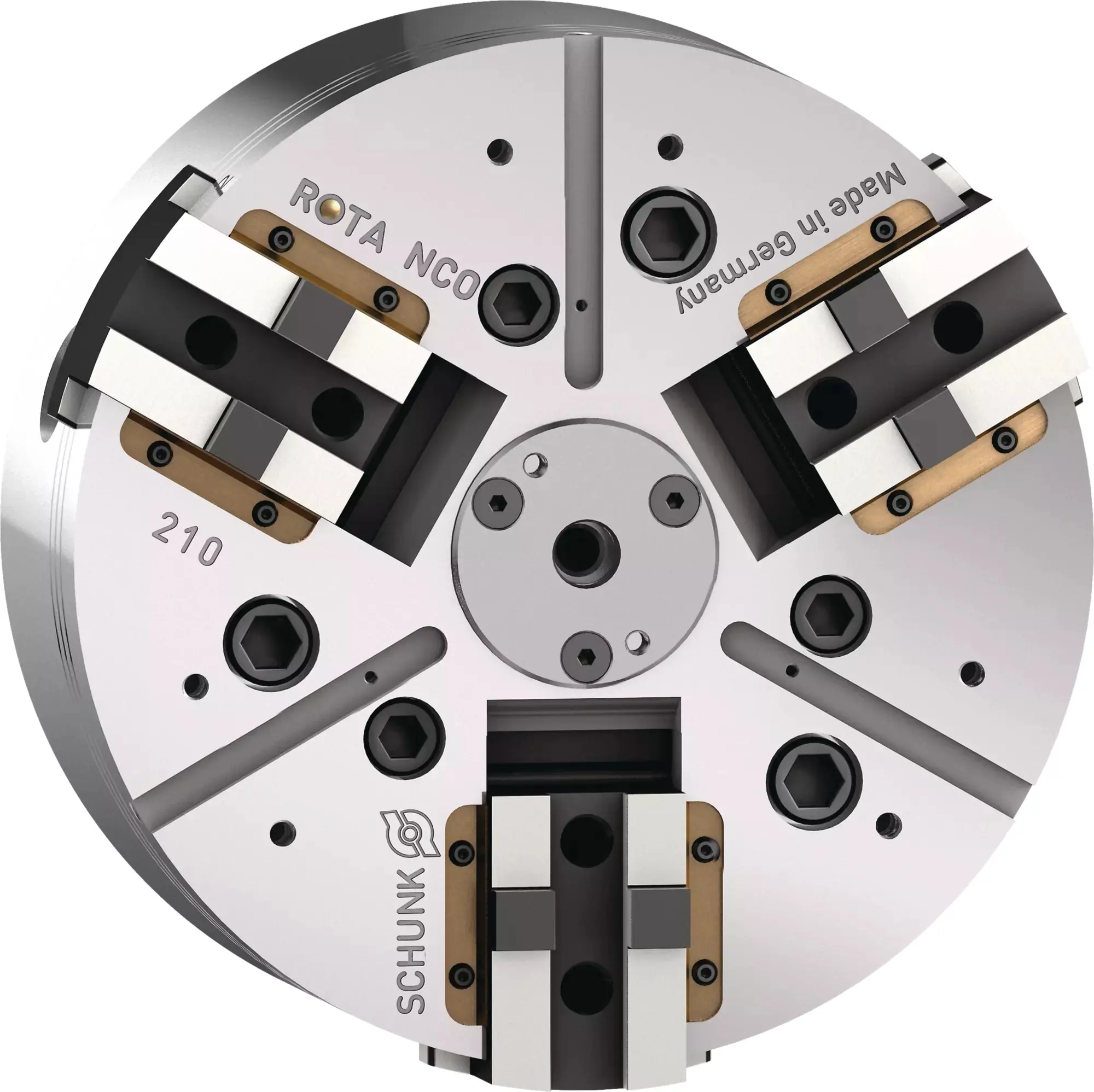 Produktfoto 1 von SCHUNK ROTA NCO 210 Z170-KV, Kraftspannfutter ohne Durchgangsbohrung