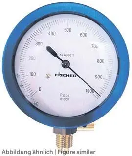 Produktfoto 1 von Fischer MA0602V14S-6089-28FI, Kleinvakuummeter Fischer 7/16"UNF, 60mm