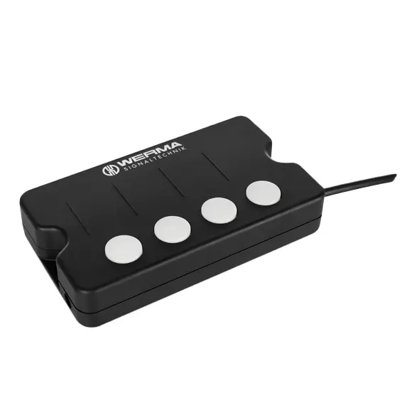 Produktfoto 1 von Werma 860.000.09, Andon SmartBOX BWM 115-230VAC BK