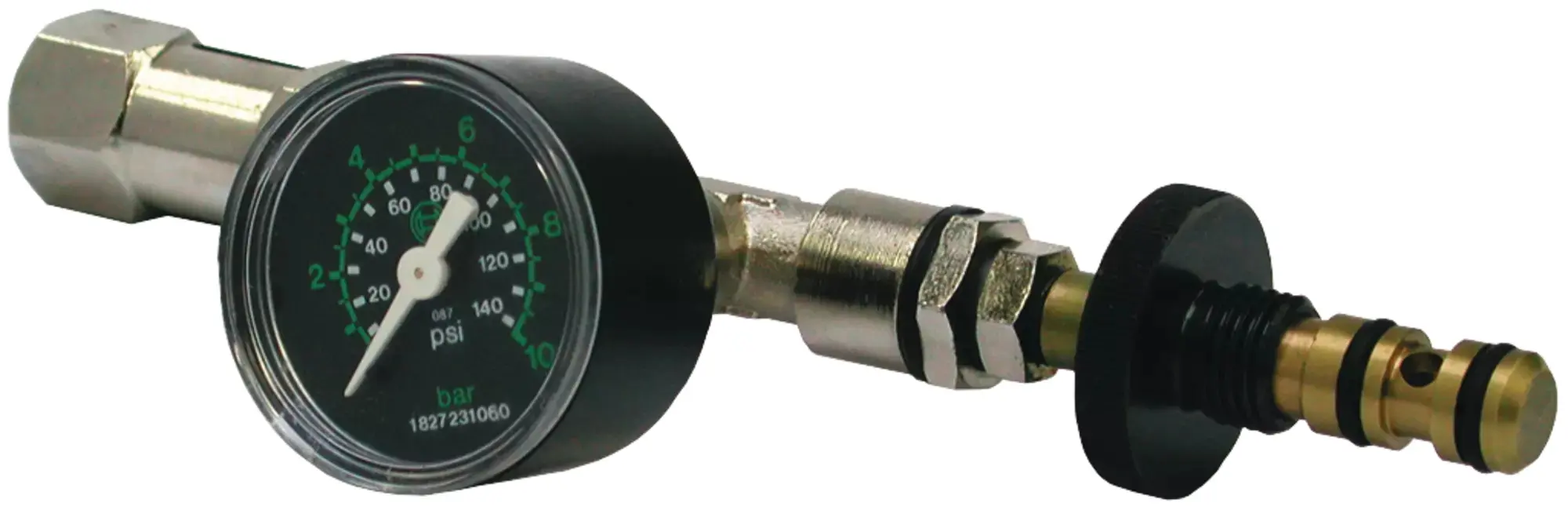 Produktfoto 1 von SCHUNK DMG Ø24-NPT1/4", Zubehör Drehfutter Standard, Druckmessgerät