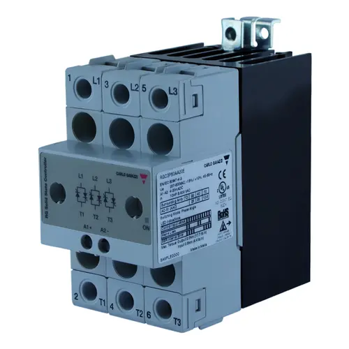 Produktfoto 1 von Carlo Gavazzi RGC2P60AA25C1, 2P -SSC I IN - 1FC 600V 2X25A 1200VP