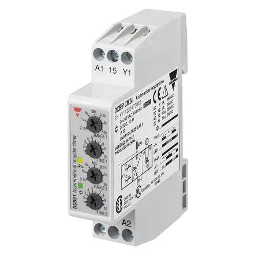 Produktfoto 1 von Carlo Gavazzi DCB51CM24, ASYMMETRISCHER RECYCLER-TIMER