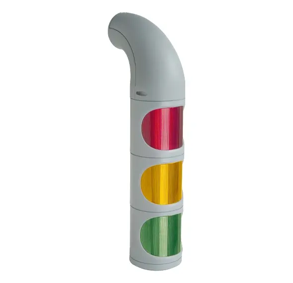 Produktfoto 1 von Werma 894.080.68, LED-Dauerleuchte WM 115-230VAC GN/YE/RD