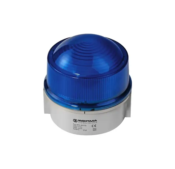 Produktfoto 1 von Werma 895.500.00, Dauerleuchte BWM 12-230VAC/DC BU