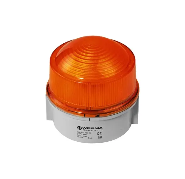 Produktfoto 1 von Werma 895.300.00, Dauerleuchte BWM 12-230VAC/DC YE