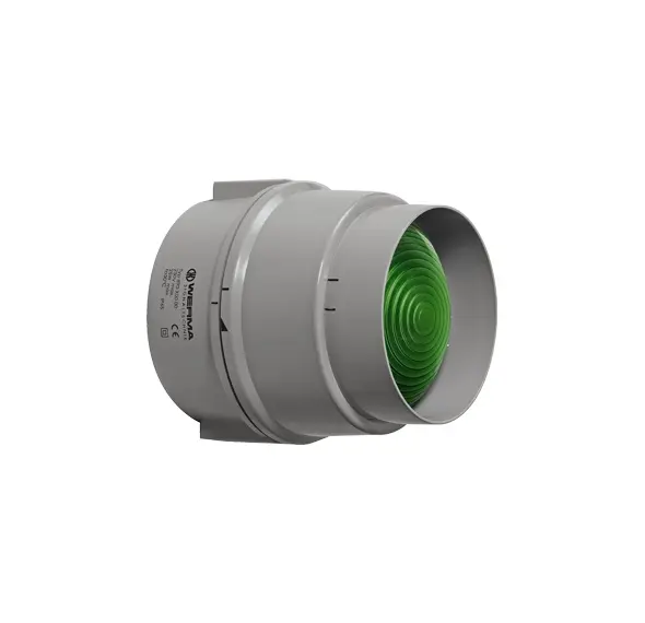 Produktfoto 1 von Werma 890.200.00, Dauerleuchte BWM 12-230VAC/DC GN