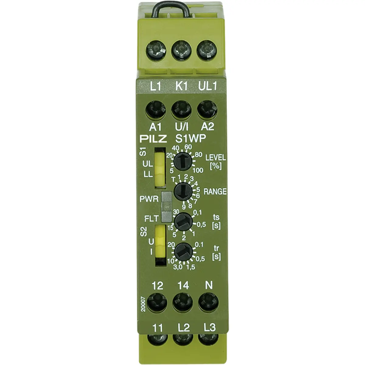 Produktfoto 1 von PILZ S1WP 9A 24VDC UM 0-415VAC/DC Schaltgeräte P/N: 890020