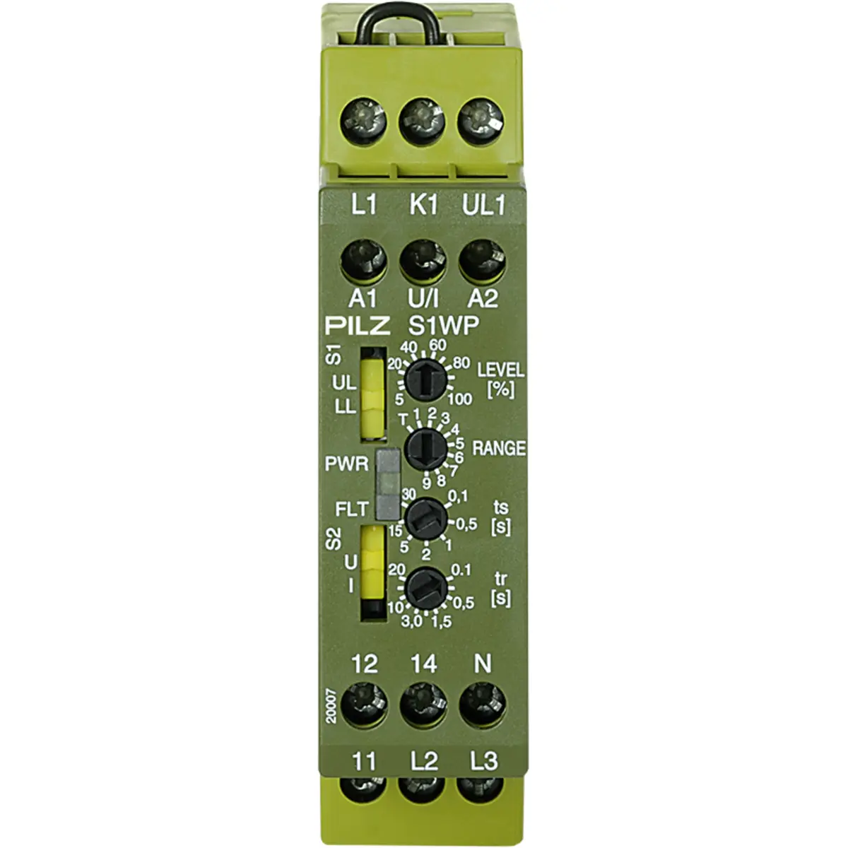 Produktfoto 1 von PILZ S1WP 9A 110-230VAC/DC UM 0-415VAC/DC Schaltgeräte P/N: 890060