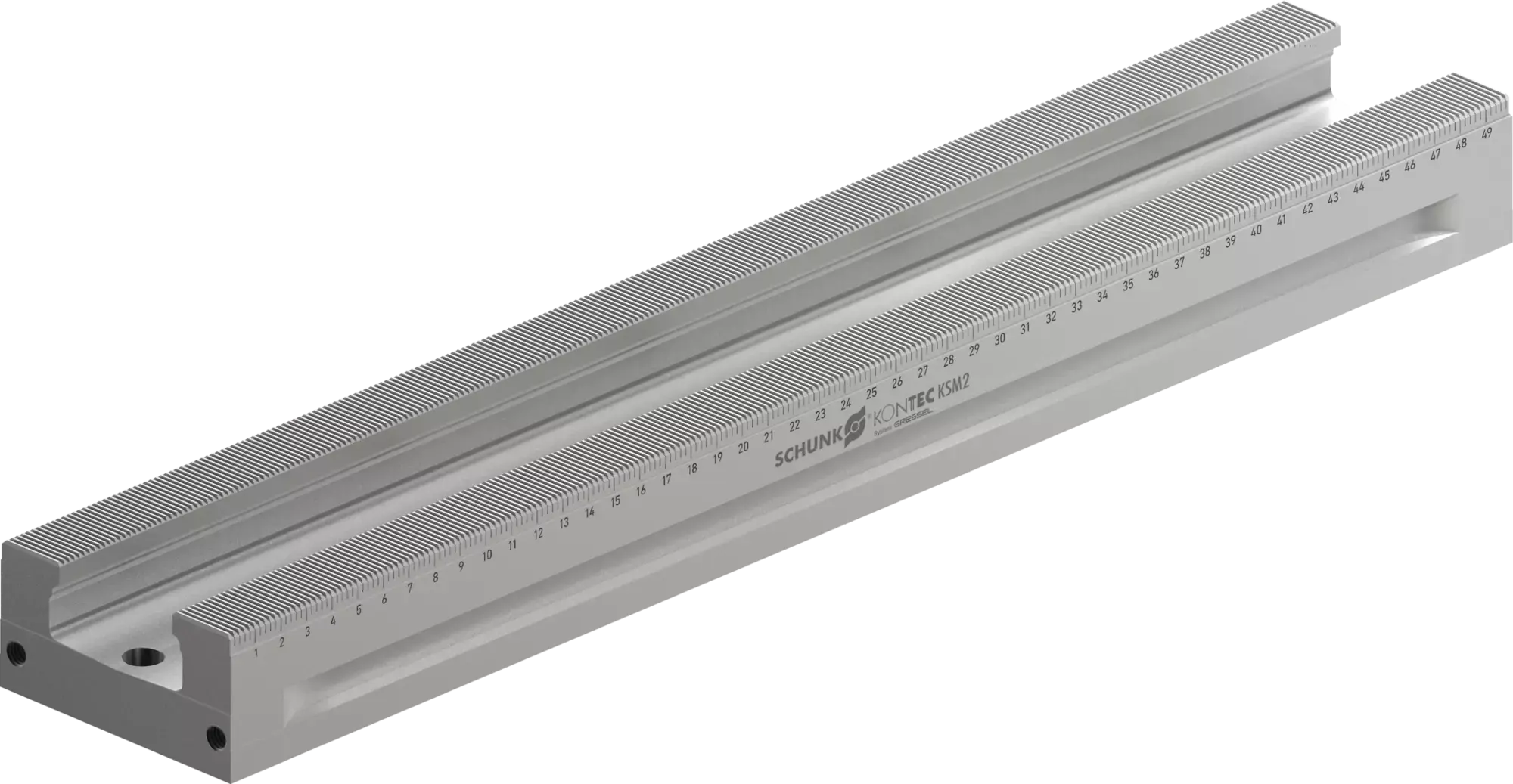 Produktfoto 1 von SCHUNK KSM2 90-500, Spannschiene mit Backenschnellwechsel