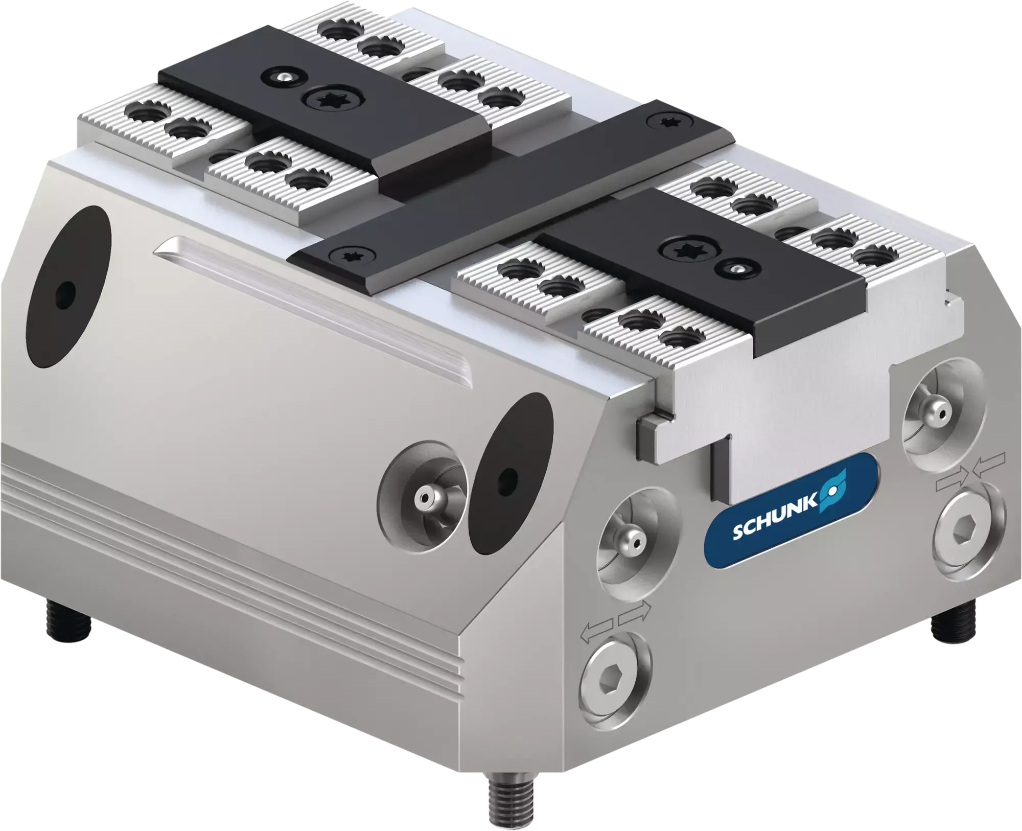 Produktfoto 1 von SCHUNK KSP3-LH 140-PM, Pneumatische 2-Backen-Kraftspannblöcke