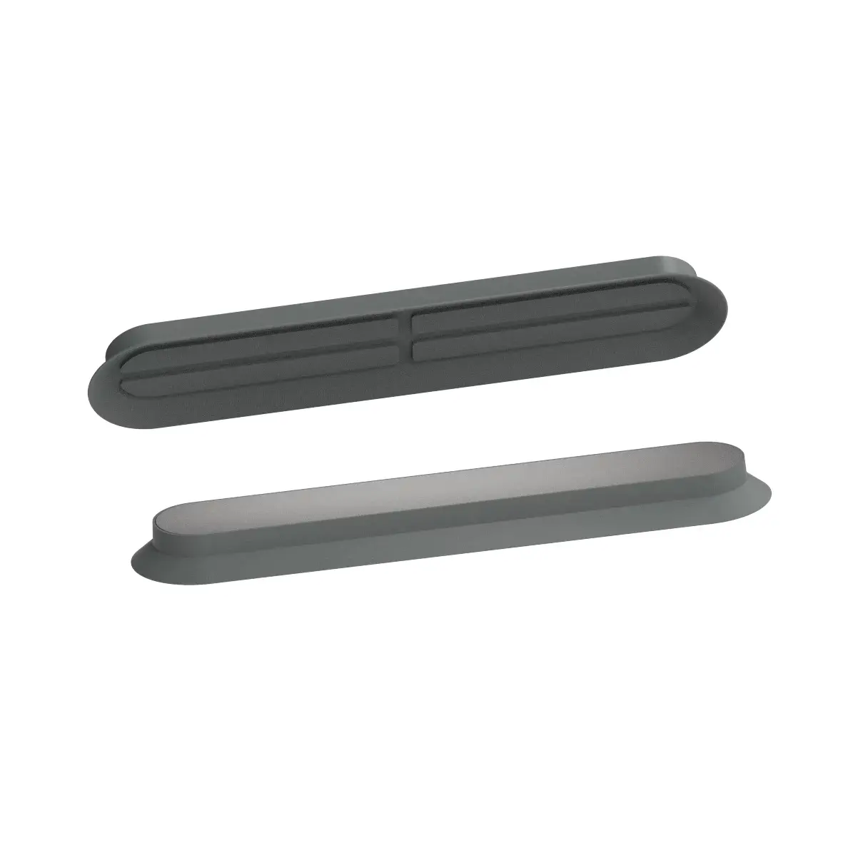 Produktfoto 1 von FIPA 9.370x70.022.1, Ovalsauger 375x80 mm NBR grau, Träger: Stahl