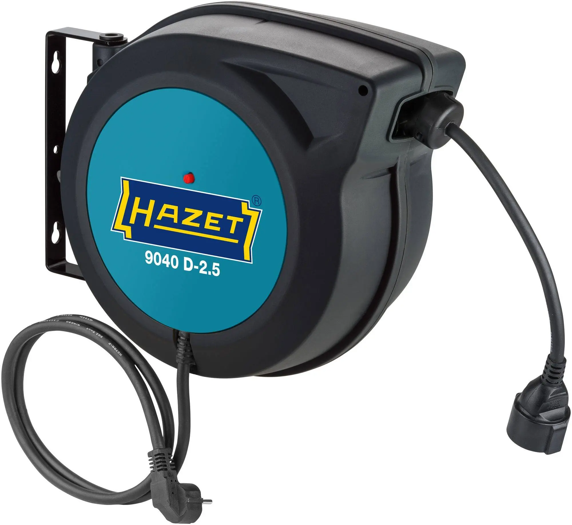 Produktfoto 1 von Hazet 9040D-2.5, Wandkabeltrommel