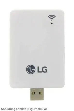 Produktfoto 1 von LG PWFMDD200.ENCXLEU, WI-FI Modul mit LG ThinQ Zubehör
