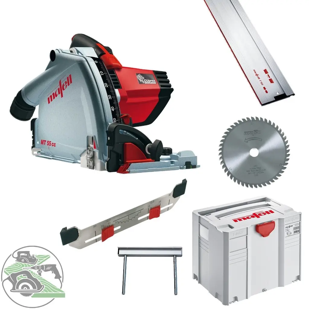 Produktfoto 1 von Mafell Tauchsäge MT 55 cc MAXI MAX mit Führungsschiene F 160 im Systainer