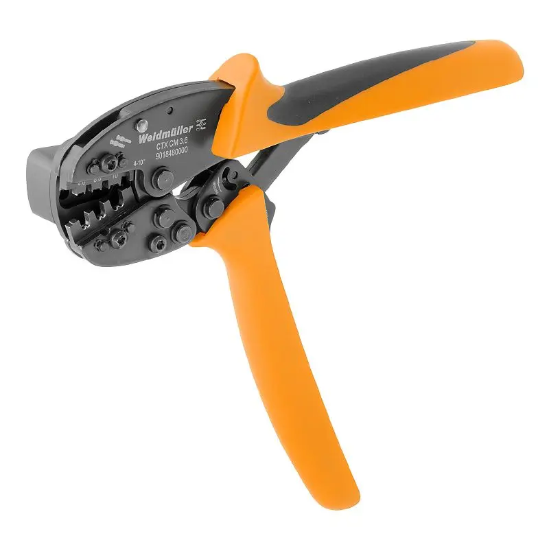 Produktfoto 1 von WEIDMÜLLER CTX CM 3.6, Crimpwerkzeug für Kontakte, P/n: 9018480000