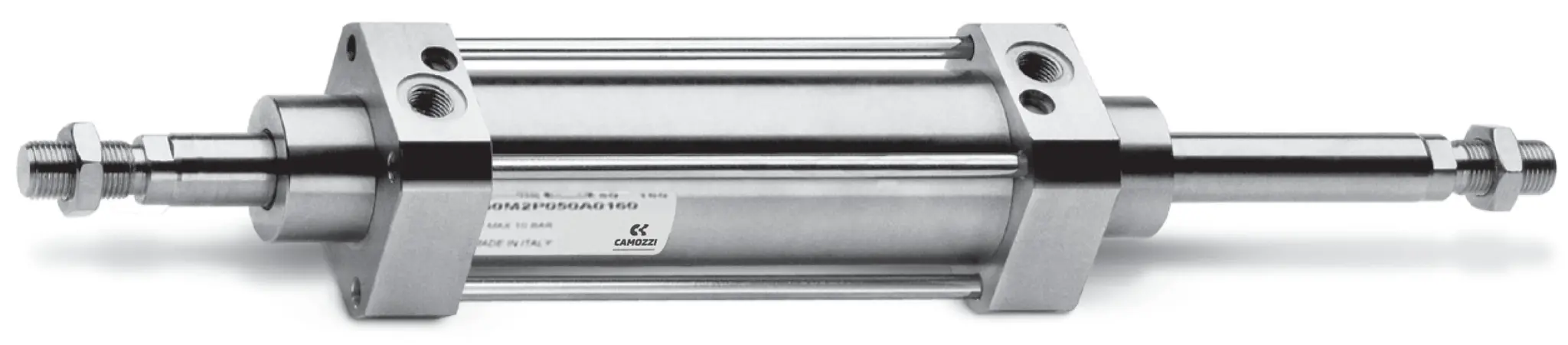 Produktfoto 1 von Camozzi 90M6A050A0250 ISO15552-Betätiger, Edelstahl, Serie 90