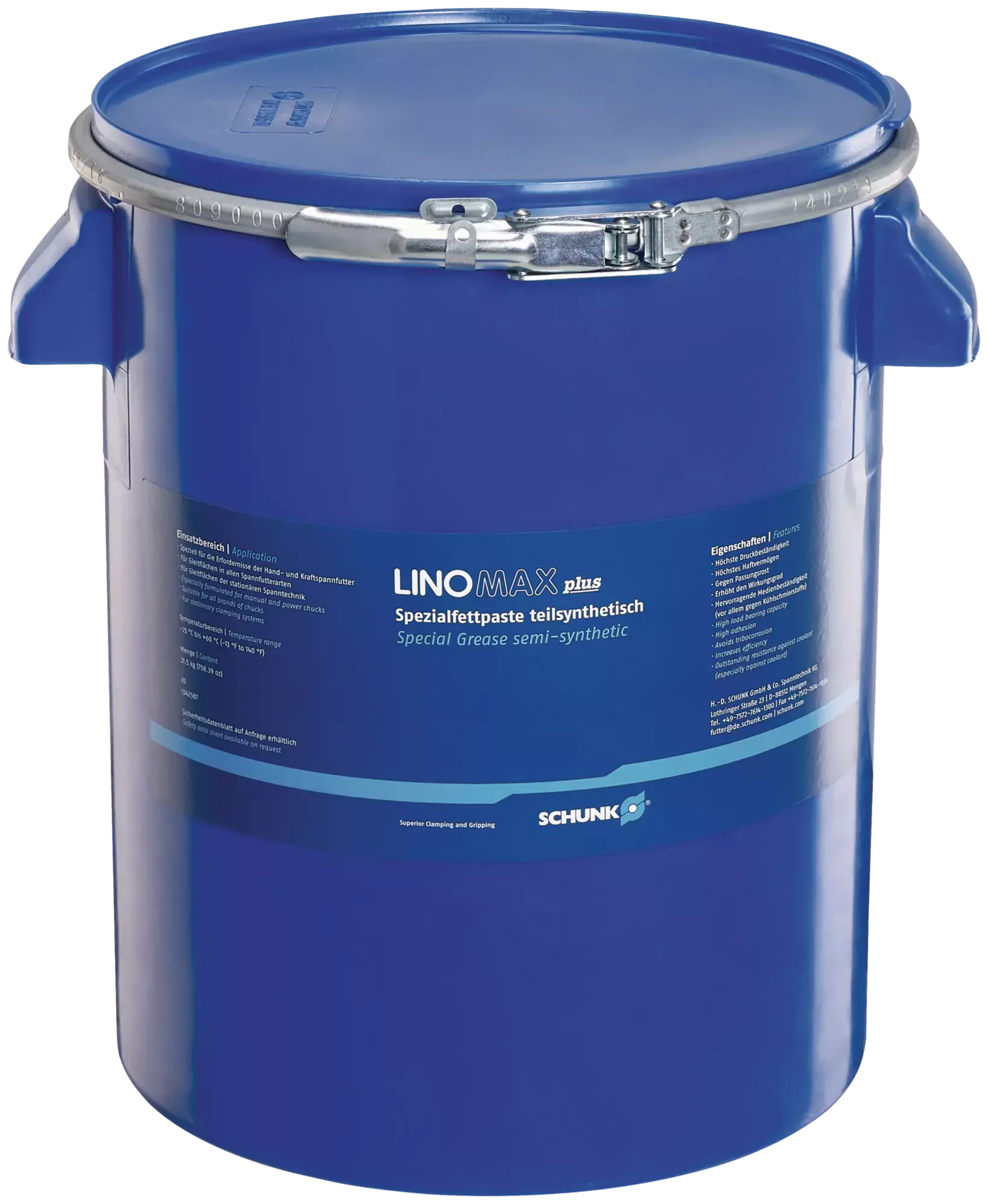 Produktfoto 1 von SCHUNK LINOMAX plus Eimer, Zubehör Drehfutter Standard, LINOMAX