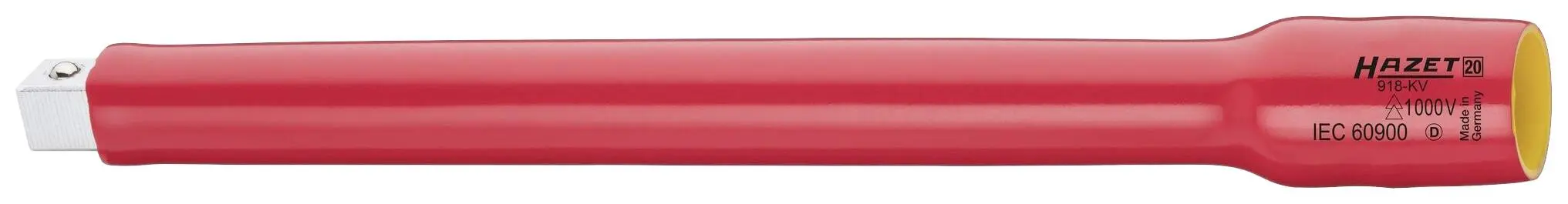 Produktfoto 1 von Hazet 918KV-10, Verlängerung Antrieb 1/2" (12.5 mm) 264mm