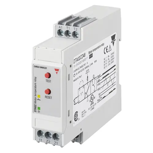 Produktfoto 1 von Carlo Gavazzi DTA02C230, 230 VAC THERMISTORRELAIS