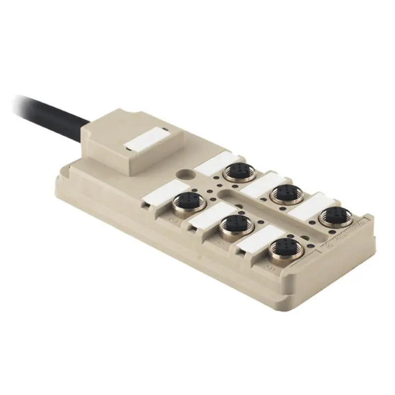 Produktfoto 1 von WEIDMÜLLER SAI-6-F 4P PUR 5M, Fixkabelversion, M12, P/n: 9456470000