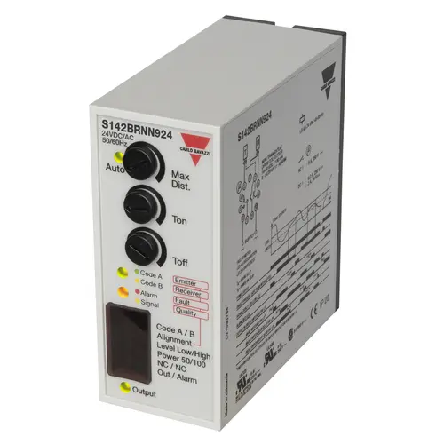 Produktfoto 1 von Carlo Gavazzi S142BRNN924, FOTOVERSTÄRKER 1CH 2NPN SPDT TIMER