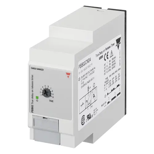 Produktfoto 1 von Carlo Gavazzi PBB02CM24, PBB02CM24 TRUE DELAY ON RELEASE TIMER UNDECAL V1R0